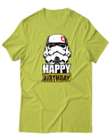 T-Shirt  Γυναικείο - Happy Birthday - Color Thumbnail Λαχανί