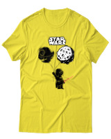 T-Shirt  Γυναικείο - Happy Birthday Universe - Color Thumbnail Κίτρινο