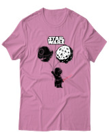 T-Shirt  Γυναικείο - Happy Birthday Universe - Color Thumbnail Ροζ