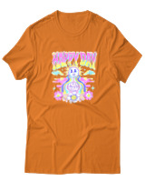 T-Shirt  Γυναικείο - Happy Day - Color Thumbnail Πορτοκαλί