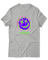 T-Shirt Αντρικό - Happy Nation  - Color Thumbnail Γκρι Μελανζέ