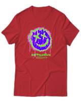T-Shirt Αντρικό - Happy Nation  - Color Thumbnail Κόκκινο