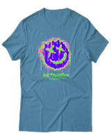 T-Shirt Αντρικό - Happy Nation  - Color Thumbnail Τιρκουάζ