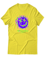T-Shirt Αντρικό - Happy Nation  - Color Thumbnail Κίτρινο