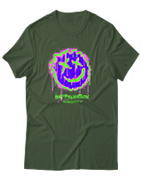 T-Shirt Αντρικό - Happy Nation  - Color Thumbnail Κυπαρισσί