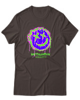 T-Shirt Αντρικό - Happy Nation  - Color Thumbnail Καφέ