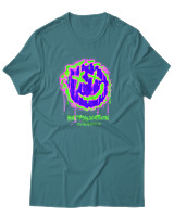 T-Shirt Αντρικό - Happy Nation  - Color Thumbnail Μπλε Πράσινο