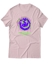 T-Shirt Αντρικό - Happy Nation  - Color Thumbnail Απαλό Ροζ