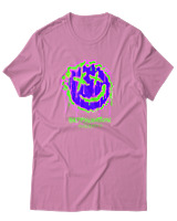T-Shirt Αντρικό - Happy Nation  - Color Thumbnail Ροζ