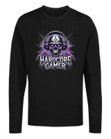 Μακρυμάνικο Μακό - Hardcore Gamer - Color Thumbnail Μαύρο