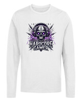 Μακρυμάνικο Μακό - Hardcore Gamer - Color Thumbnail 'Ασπρο