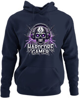 Φούτερ με κουκούλα - Hardcore Gamer - Color Thumbnail Navy Blue