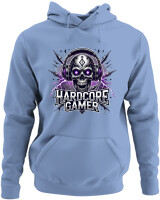 Φούτερ με κουκούλα - Hardcore Gamer - Color Thumbnail Blue Carolina