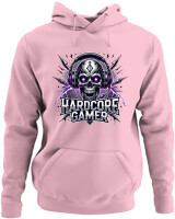 Φούτερ με κουκούλα - Hardcore Gamer - Color Thumbnail Pink