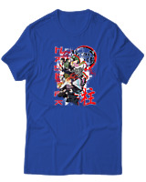 T-Shirt  Γυναικείο - Hashira Lineup - Color Thumbnail Μπλέ Ρουά