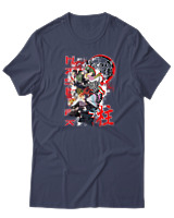 T-Shirt  Γυναικείο - Hashira Lineup - Color Thumbnail Μπλέ Γκρί