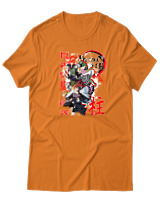 T-Shirt  Γυναικείο - Hashira Lineup - Color Thumbnail Πορτοκαλί