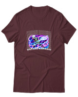 T-Shirt  Γυναικείο - Hatake Kakashi - Color Thumbnail Μπορντό