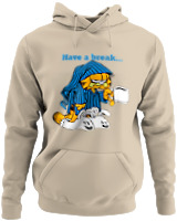 Φούτερ με κουκούλα - Have A Break - Color Thumbnail Μπέζ