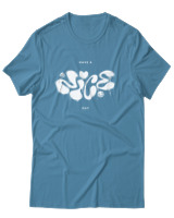 T-Shirt Αντρικό - Have A Nice Day - Color Thumbnail Τιρκουάζ