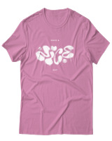 T-Shirt Αντρικό - Have A Nice Day - Color Thumbnail Ροζ
