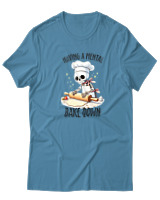 T-Shirt  Γυναικείο - Having A Mental Bake Down - Color Thumbnail Τυρκουάζ