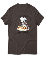 T-Shirt  Γυναικείο - Having A Mental Bake Down - Color Thumbnail Καφέ