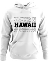 Φούτερ με κουκούλα - Hawaii - Color Thumbnail ΄Ασπρο