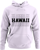 Φούτερ με κουκούλα - Hawaii - Color Thumbnail Λιλά
