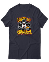 T-Shirt Αντρικό - Heart Of Champion - Color Thumbnail Σκούρο Μπλε