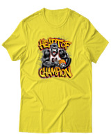 T-Shirt Αντρικό - Heart Of Champion - Color Thumbnail Κίτρινο