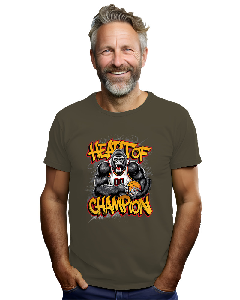 T-Shirt Αντρικό - Heart Of Champion - Image 2