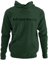 Φούτερ με κουκούλα - Hell Was Boring - Color Thumbnail Κυπαρισσί