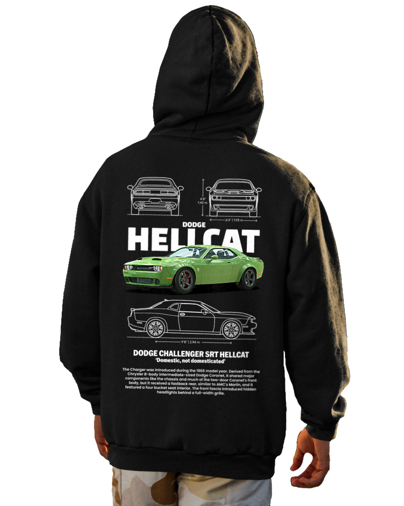 Φούτερ με κουκούλα Αντρικό - Hellcat - Image 1