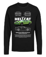Μακρυμάνικο Μακό Αντρικό - Hellcat - Color Thumbnail Μαύρο