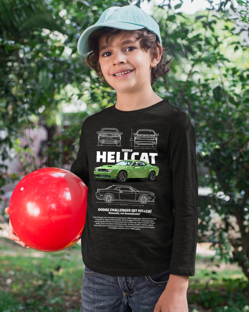 Μακρυμάνικο Μακό Παιδικό - Hellcat - Image 2