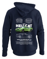 Φούτερ με κουκούλα - Hellcat - Color Thumbnail Navy Blue