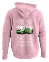 Φούτερ με κουκούλα - Hellcat - Color Thumbnail Pink