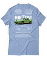 T-Shirt Αντρικό - Hellcat - Color Thumbnail Γαλάζιο