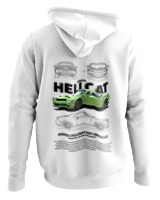 Φούτερ με κουκούλα Αντρικό - Hellcat - Color Thumbnail ΄Ασπρο