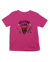 T-Shirt  - HellFire Club - Color Thumbnail Φουξια