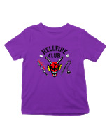 T-Shirt  - HellFire Club - Color Thumbnail Σκούρο Μωβ