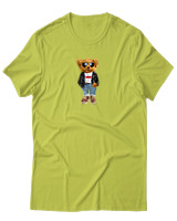 T-Shirt Αντρικό - Hello - Color Thumbnail Λαχανί