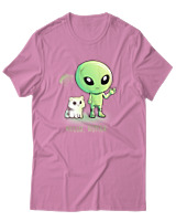 T-Shirt Αντρικό - Hello Human - Color Thumbnail Ροζ