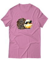 T-Shirt Αντρικό - Here For The Chicks - Color Thumbnail Ροζ