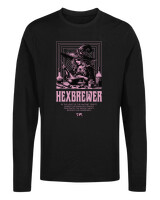 Μακρυμάνικο Μακό - Hexbrewer - Color Thumbnail Μαύρο
