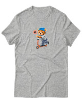 T-Shirt Αντρικό - Hi Skate - Color Thumbnail Γκρι Μελανζέ