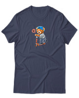 T-Shirt Αντρικό - Hi Skate - Color Thumbnail Μπλε Γκρι