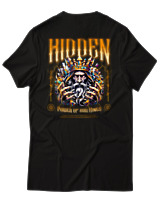 T-Shirt Αντρικό - Hidden - Color Thumbnail Μαύρο