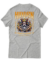 T-Shirt Αντρικό - Hidden - Color Thumbnail Γκρι Μελανζέ